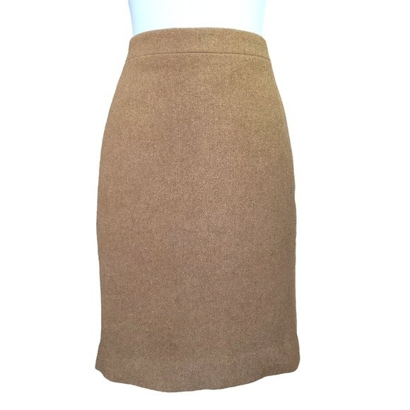 J.Crew | NWT Women's Pencil Skirt in Double-Serge Wool - Size 4